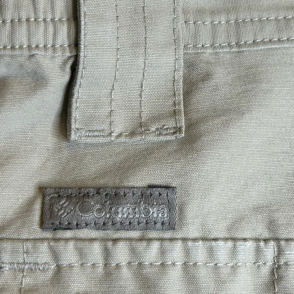 Columbia Casual Hiking Active Outdoor Utility Shorts Summer Khaki Athleisure
